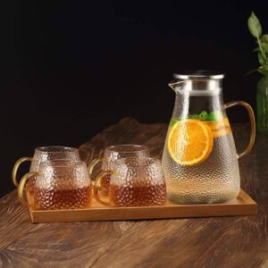 Glass Water Jug Set