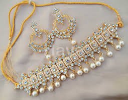Choker Earring Combo Set For Women